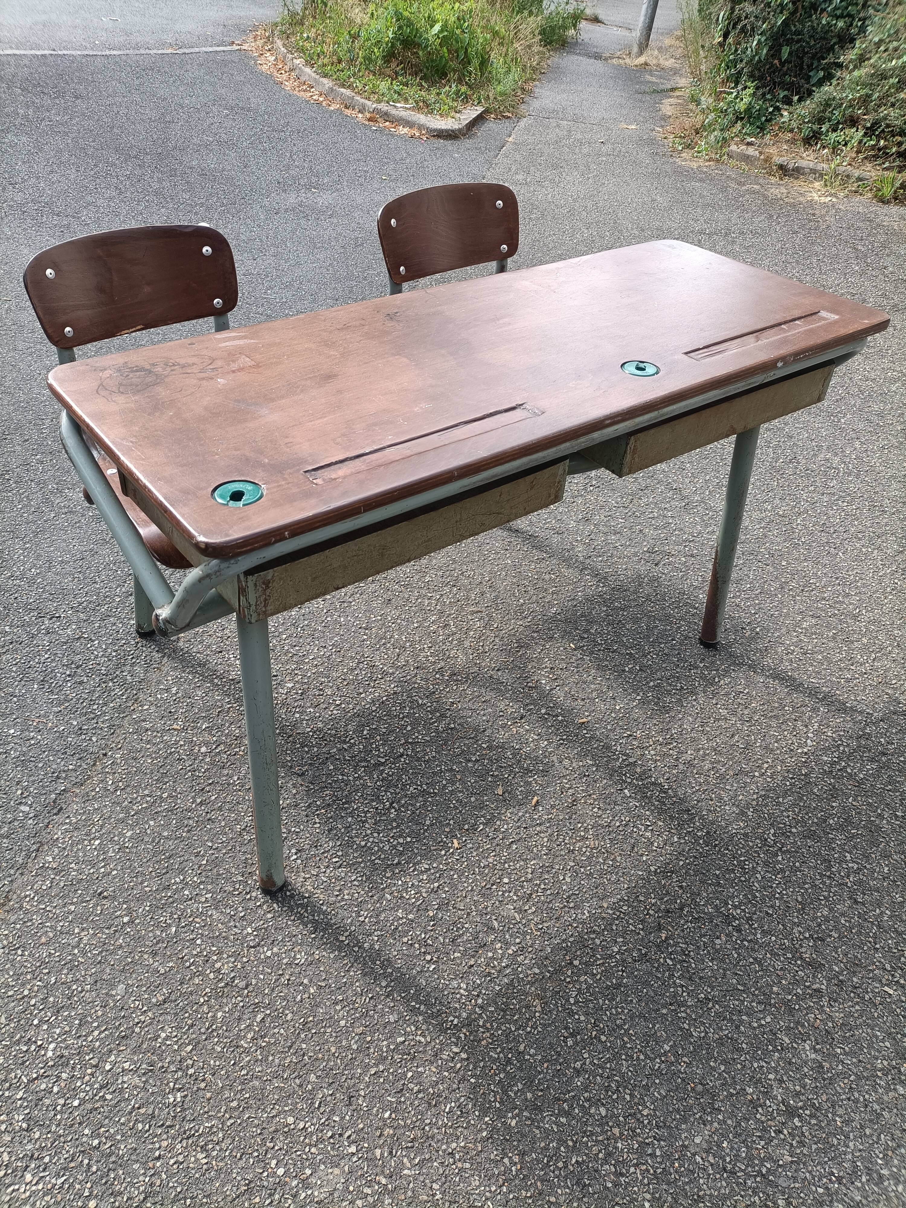Double school desk GUYOT