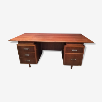 Bureau vintage Atlar en acajou