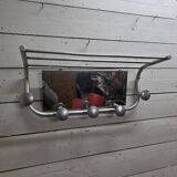 1960s aluminum coat rack