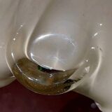 All Fruits glass bowl from Murano by Dino Martens with gold flecks 1960s