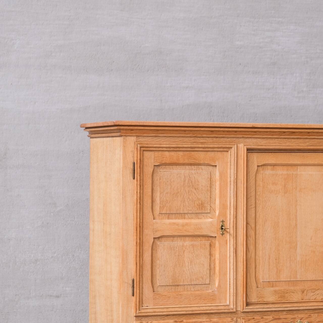Henning Kjaernulf attribution Oak Mid-Century Danish Sideboard