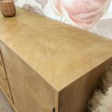 1960s sideboard with beautiful chevron marquetry