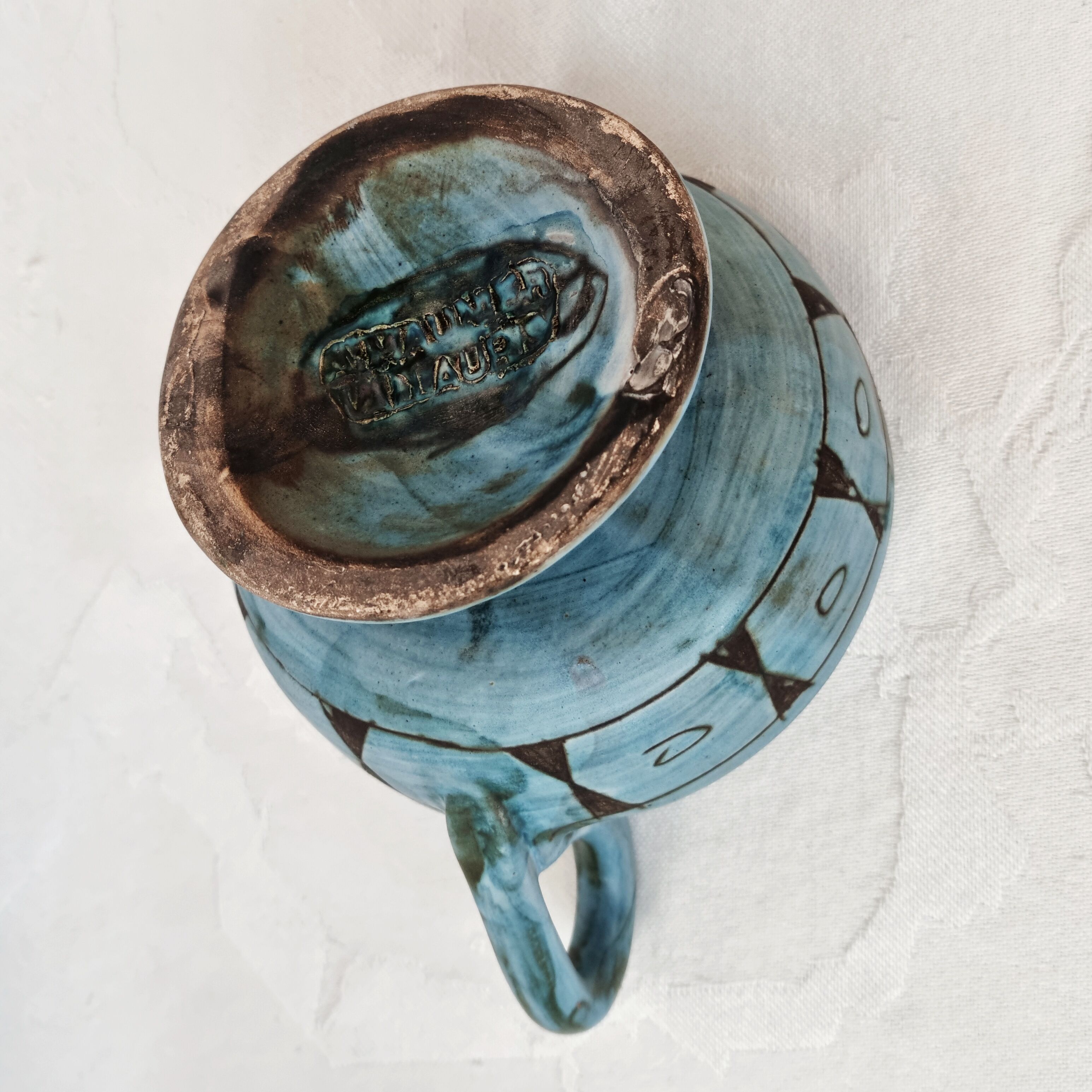 Candle holder Alain Maunier Vallauris