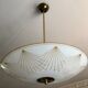 Round suspension white golden star 1950