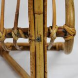 Rattan magazine holder