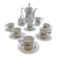 Johann Seltmann Vohenstrauss Bavaria 50/60 porcelain coffee service
