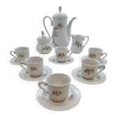 Service a café en porcelaine Johann Seltmann Vohenstrauss Bavaria 50/60