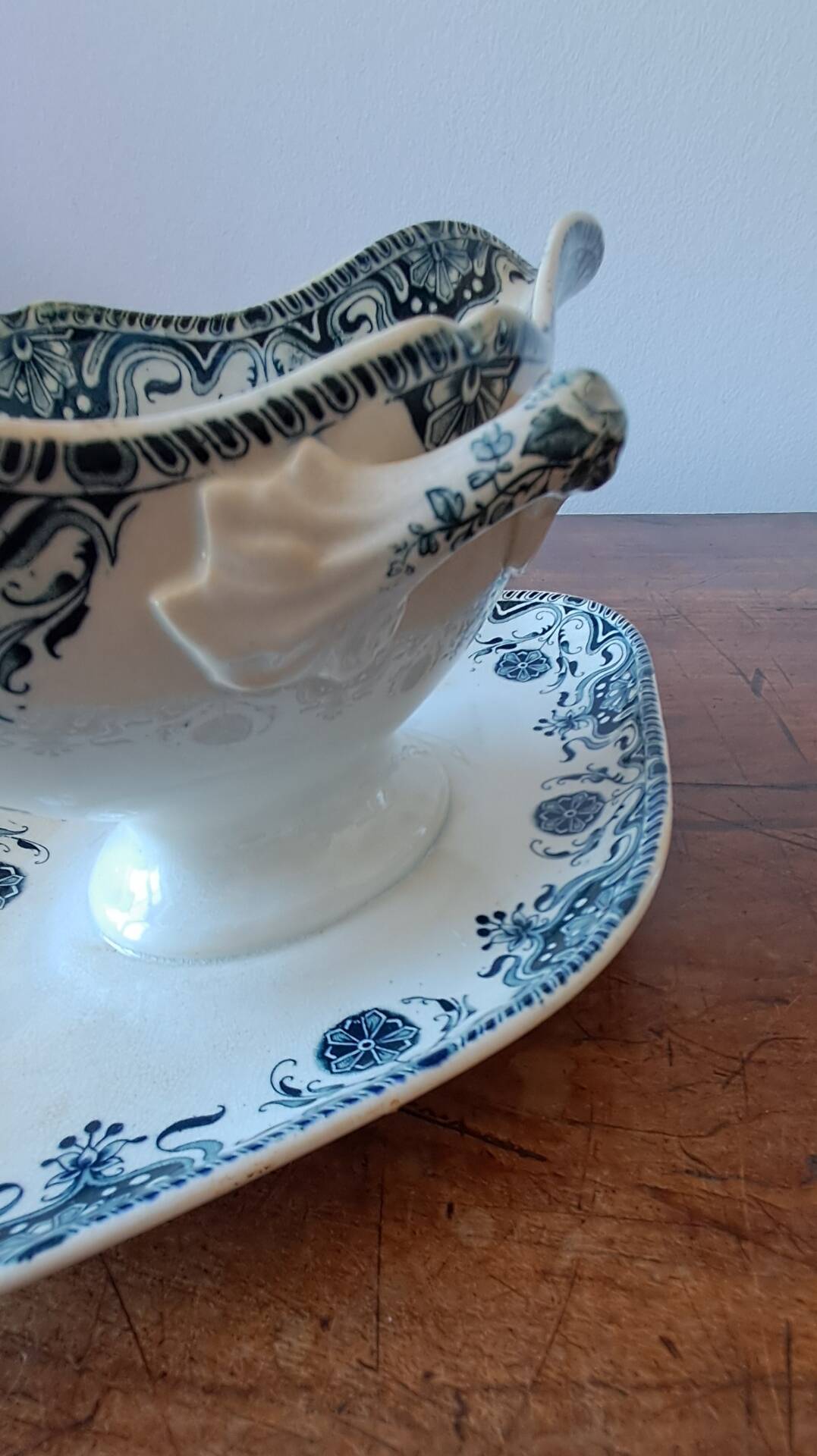 Saucière Etoilé de Badonviller. Terre de fer