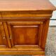 Louis Philippe style solid wood sideboard with 2 doors and 2 drawers