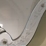 20th venetian mirror - 106x66cm