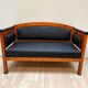 Biedermeier Sofa in Cherry Veneer and Horsehair, South Germany, 1830s