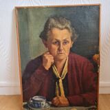 Vintage oil painting