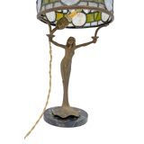 Art Nouveau French Table Lamp 1930s
