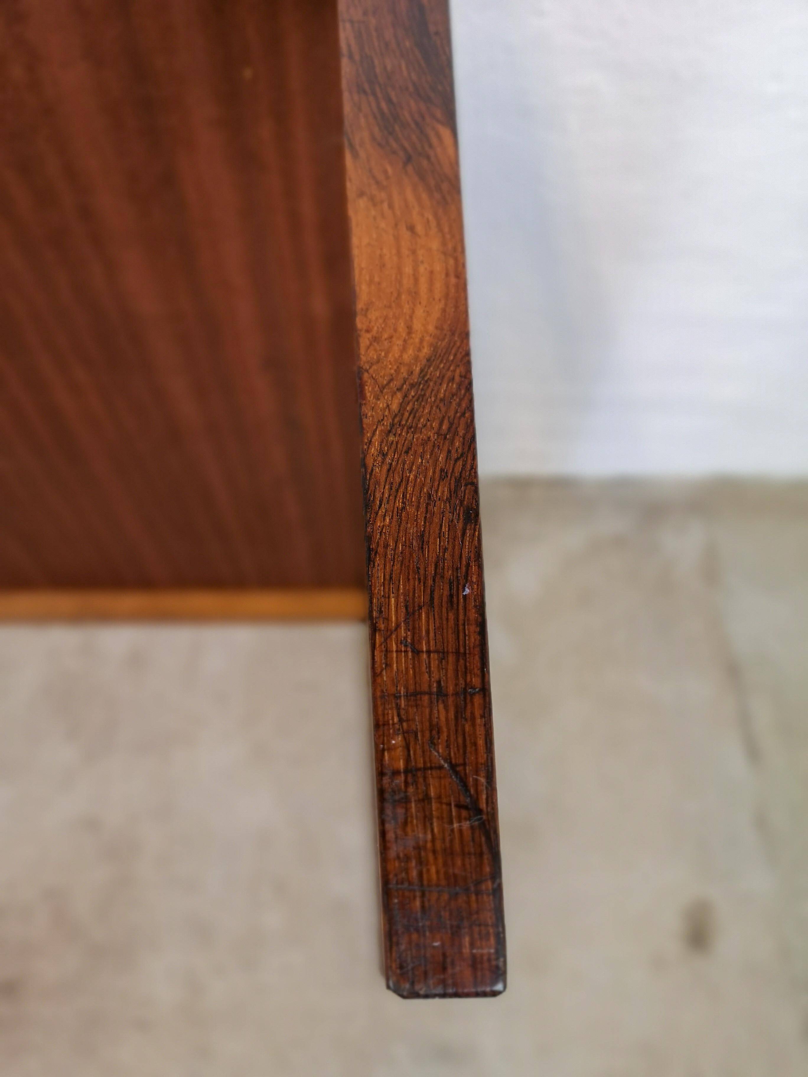 Large rosewood coffee table mid-century, Severin Hansen Denmark.