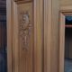 Art Deco walnut bookcase