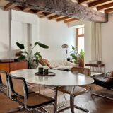 Vintage marble dining table