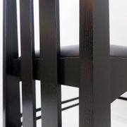 Pair of high-back chairs 'Ingram' by Charles Rennie Mackintosh for Cassina, 1980s