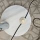 Floor lamp Chromed thrush three branches very 70s by Goffredo Reggiani