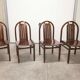 Lot of 4 chairs Baumann model "Argos"