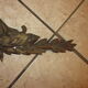 Fronton ancien en bronze