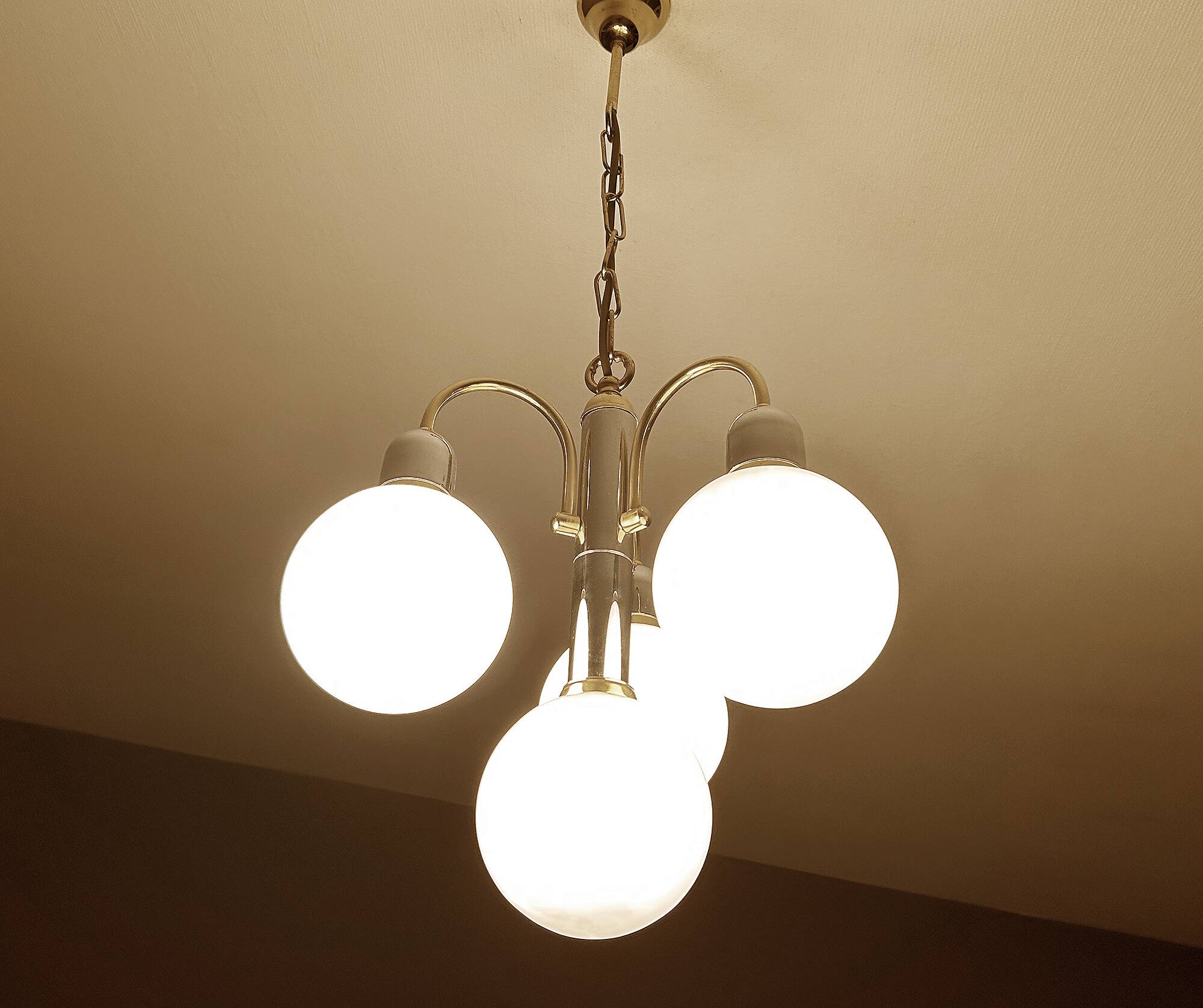 Vintage Cascade Glass Pendant Light