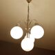 Suspension vintage en verre cascade