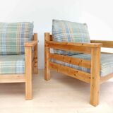 Pair of 80s armchairs