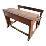 Old school desk for children