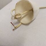 Suspension in opaline and teak scandinavian style