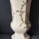 Octagonal vase signed Lallier in Moustier