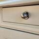 Très beau meuble parisien 2 portes en hêtre peint en gris très clair 1