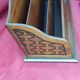 Inlaid office letter holder
