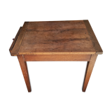 Table in oak and mahogany