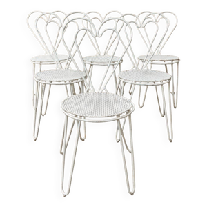 chaise de jardin ''Cœur''