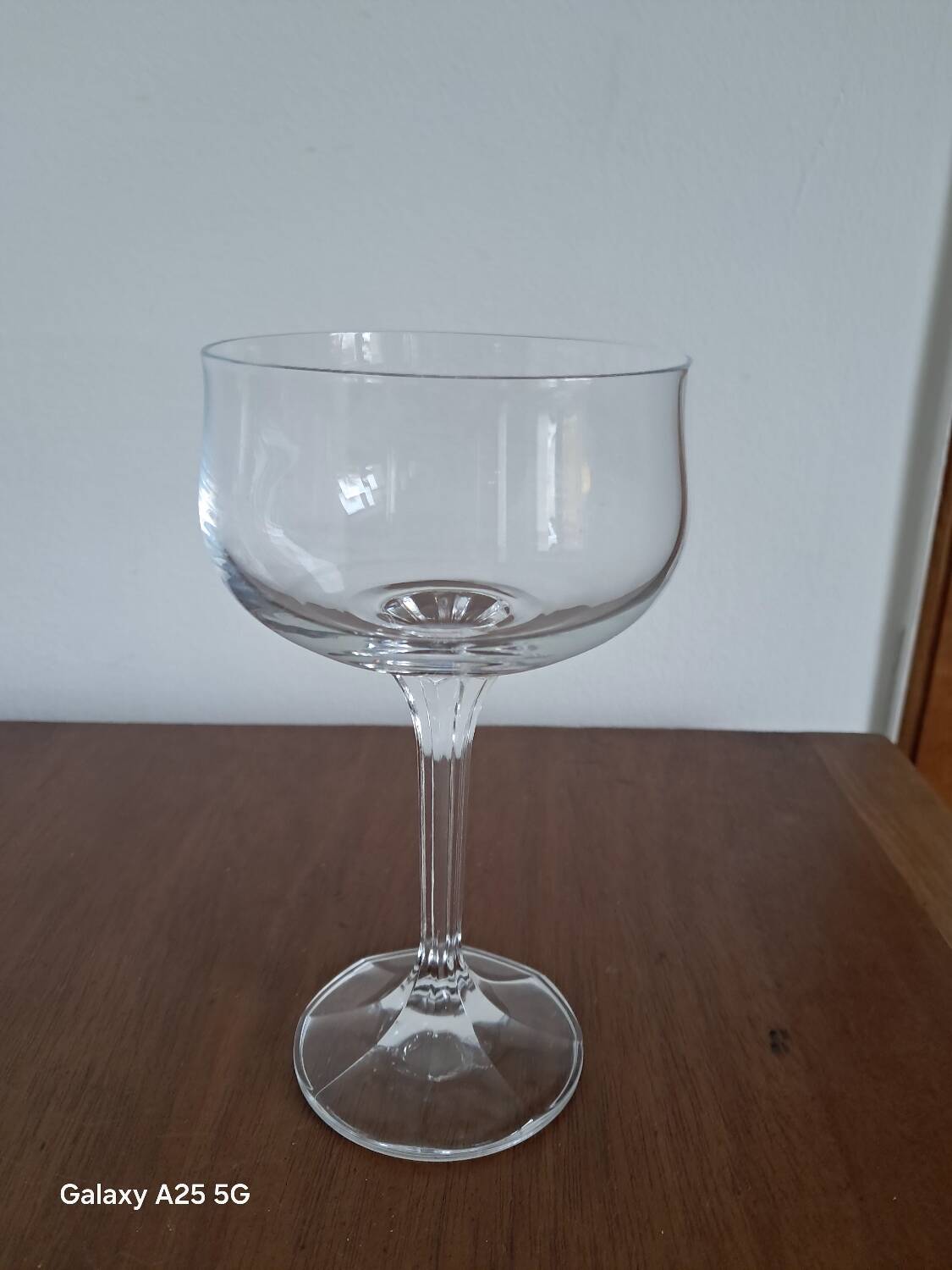 6 Diana Bohemian Crystal Champagne Glasses