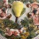 Old Italian ceramic jewellery box