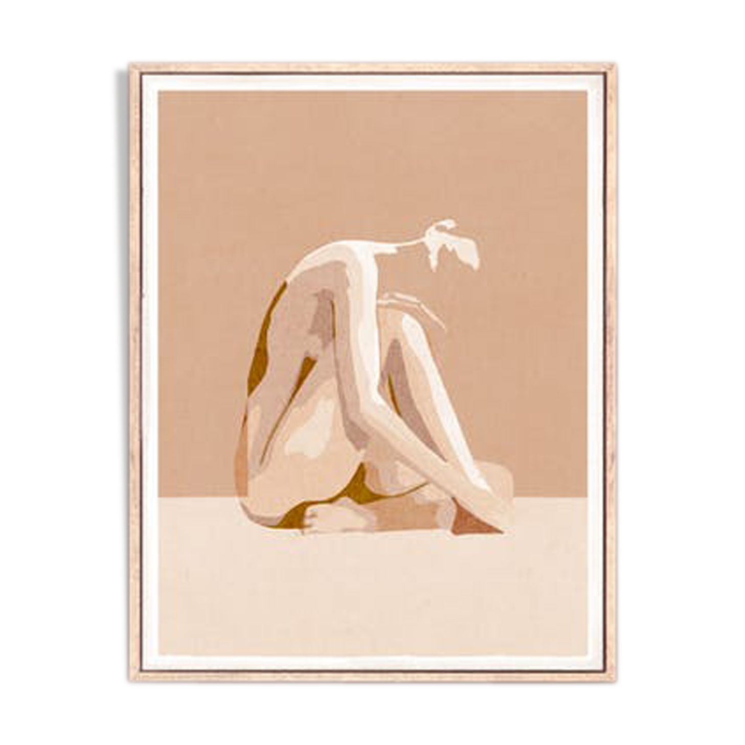 Oeuvre "Nu féminin" - A4