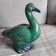 Vintage ceramic large duck