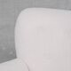 Pair of white boucle danish mid-century armchairs