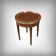 Petite table bouillotte en marqueterie – milieu XXe