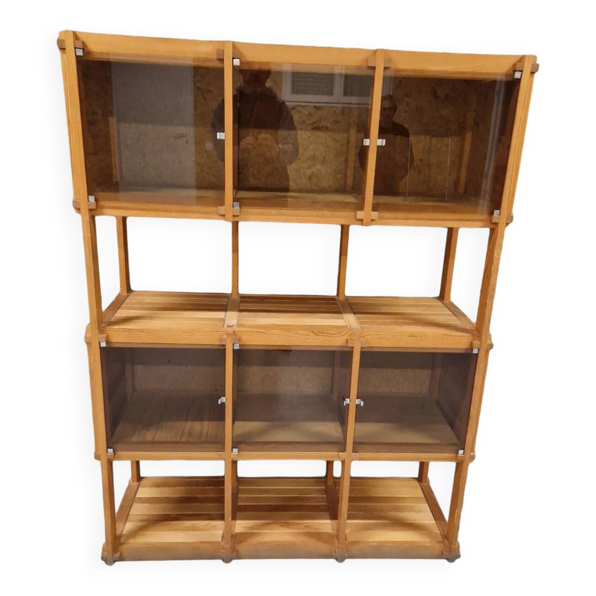 80s pine buffet in revival style