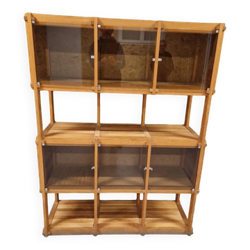 80s pine buffet in revival style