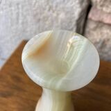 Alabaster soliflore vase
