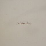 Ceramic and metal bird tray