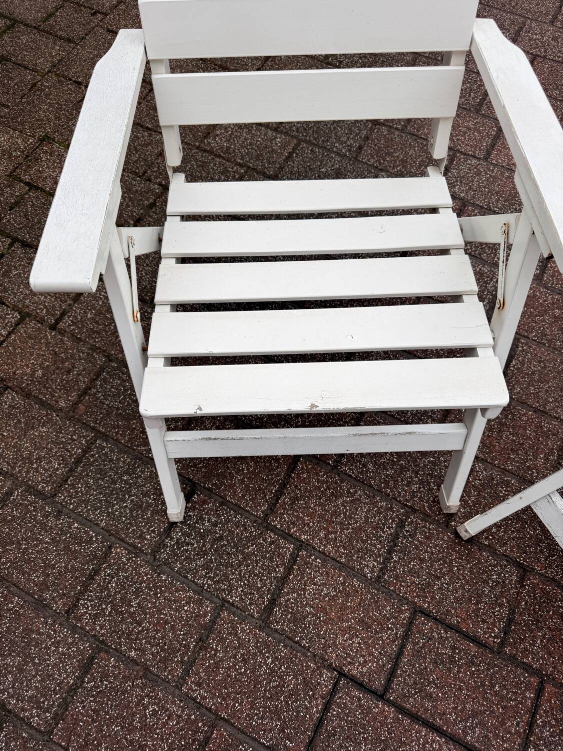 2 chaises transat des années 80