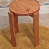 Scandinavian stool in pine