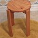 Scandinavian stool in pine