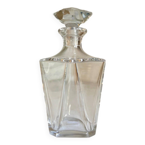 Carafe en cristal Baccarat, - bleu