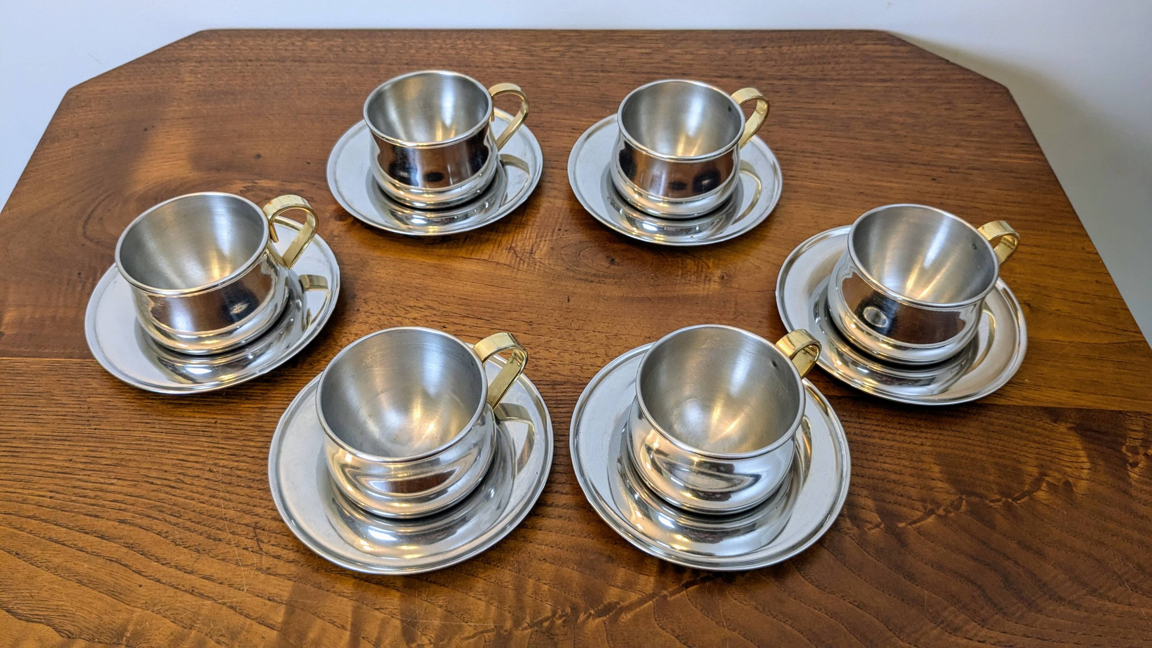12-piece Italian coffee set by Inoxriv