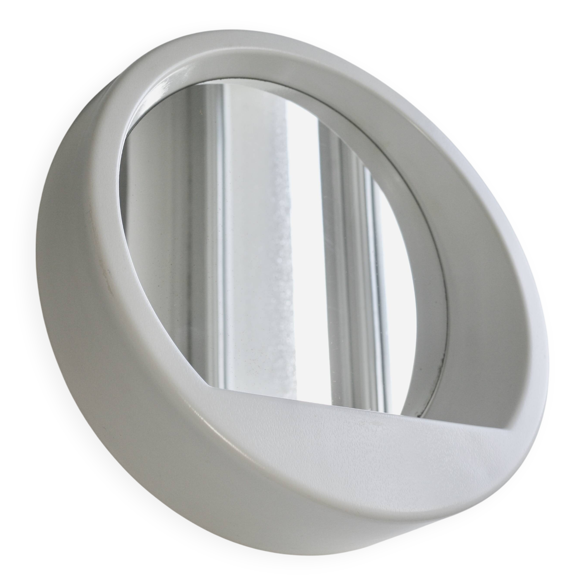 "Space age" mirror, resin, 70s